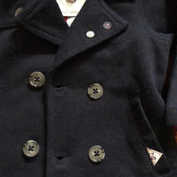 Ikks French brand baby jacket NWT navy 6 months - Picture 8 of 8